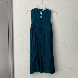 Xhiliration Teal Dress